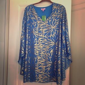Lilly Pulitzer Miri Silk Caftan Dress